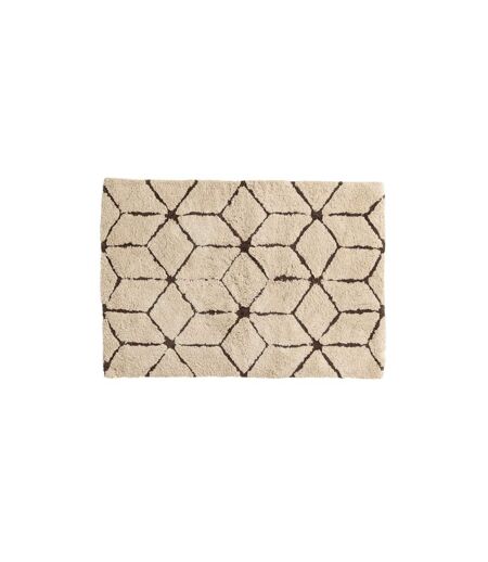 Tapis de Salle de Bain Petrus 60x90cm Marron