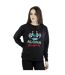 Disney - Sweat LILO AND STITCH CHRISTMAS TREE SHADES - Femme (Noir) - UTBI22642-2