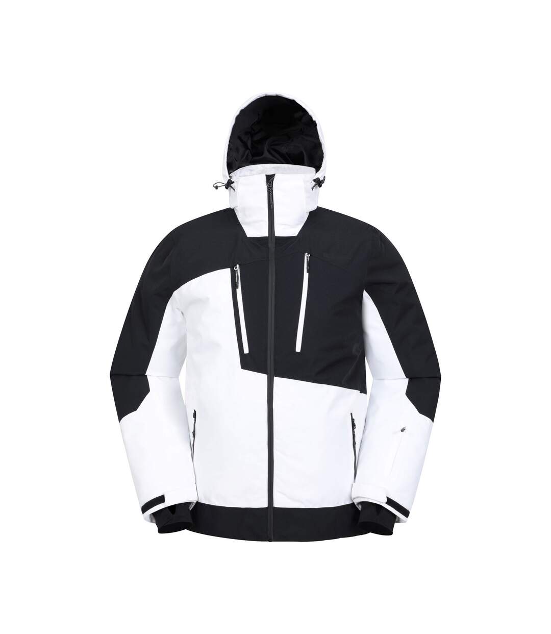 Mens Supernova Waterproof Ski Jacket Blue Off White Mountain Warehouse-1