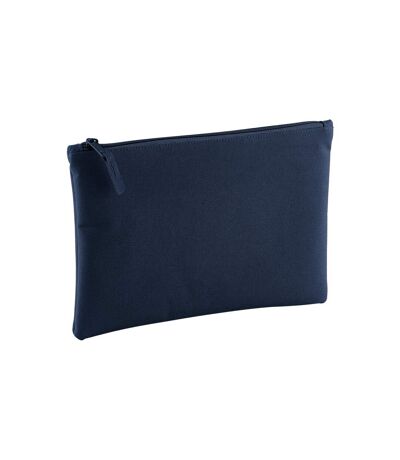 Plain pouch one size french navy Bagbase
