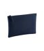Plain pouch one size french navy Bagbase-1