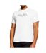 T-Shirt blanc homme calvin klein jeans script cal-1