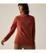 Great Outdoors Womens/ladies Sweetheart 1/4 Zip Fleece Top Brick Regatta-1