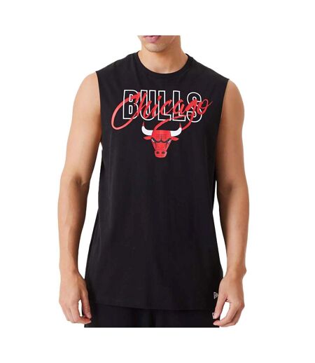 Débardeur noir homme new era script bulls de chicago - l