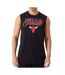 Débardeur noir homme new era script bulls de chicago - l-1