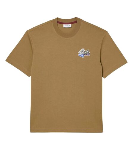 T-shirt Homme Marron Lacoste