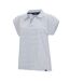 T-shirt Lorana Femme Blanc Bleu Marine Regatta-3