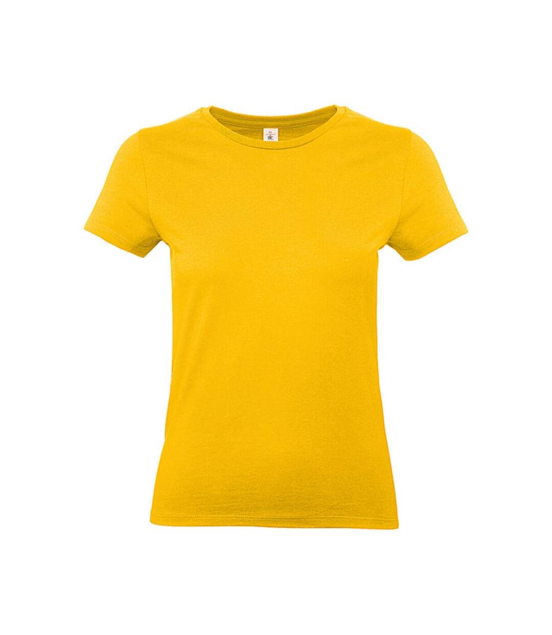 T-shirt #e190 Femme Jaune Or B&C-1