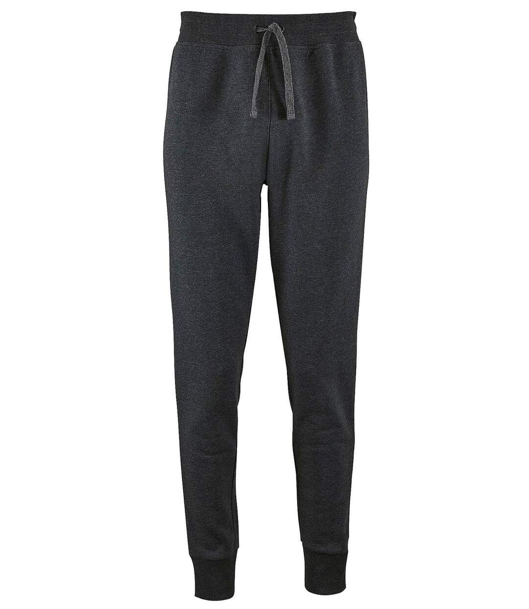 Pantalon jogging femme coupe slim - 02085 - gris anthracite-2
