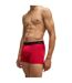 Pack Of 3  Mens Boxer Briefs  Black Red Hugo-1