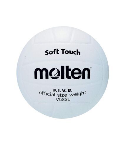 Molten - Ballon de volley-ball V58SL (Blanc / Noir) (Taille 5) - UTCS550