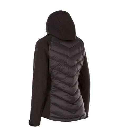 Womens/ladies Elvira Soft Shell Jacket Black Trespass