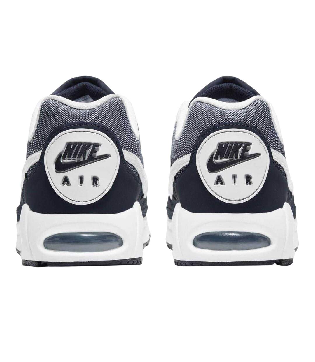 Mens Air Max Leather Trainers Navy White Nike-2