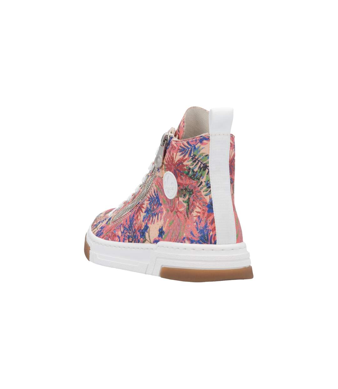 Basket Montante Cuir Rieker Aleria-4