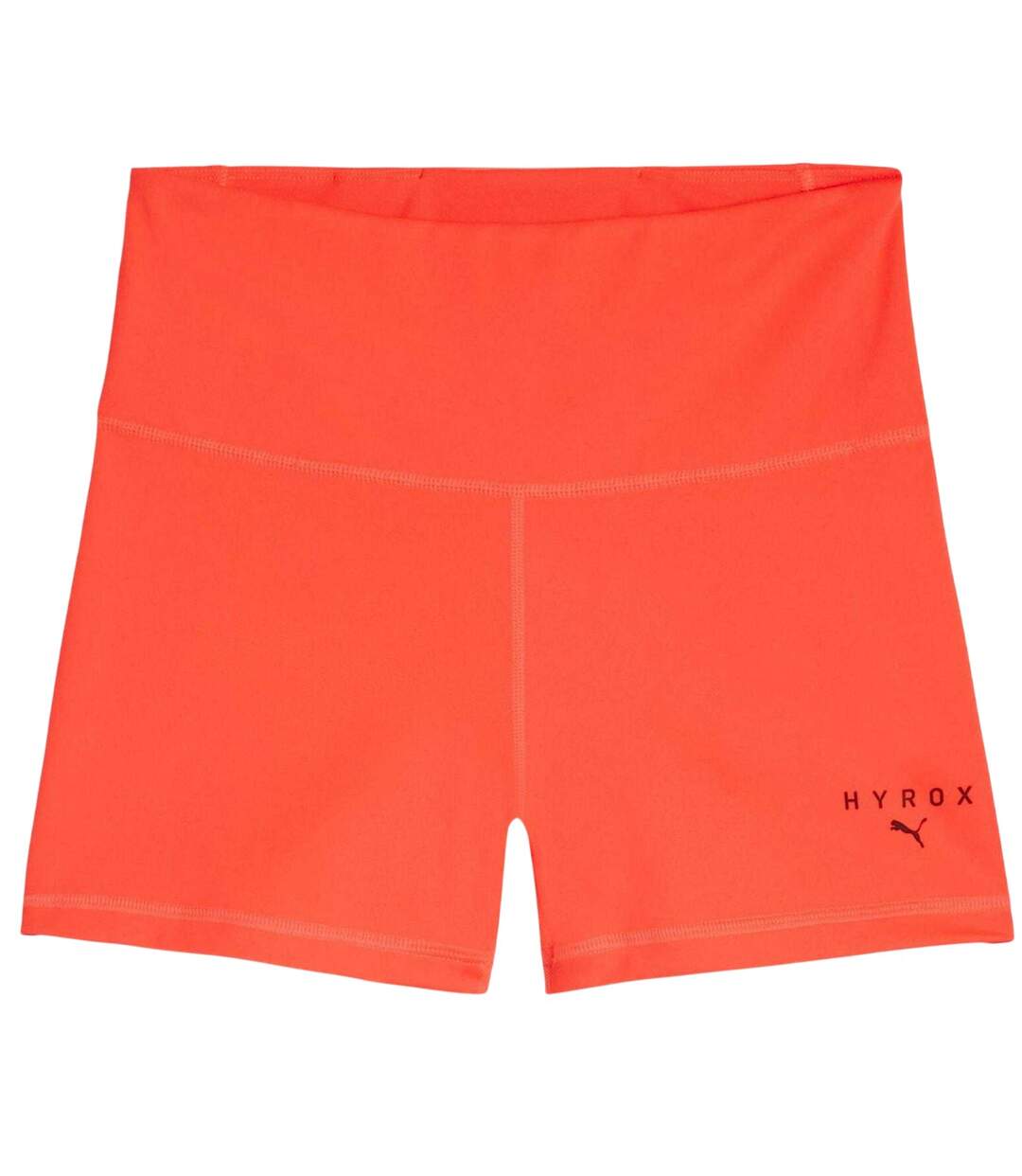 Womens/ladies Hyrox Performance Shorts Glowing Red Puma-2