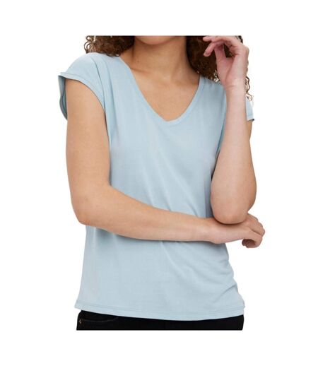 T-shirt turquoise femme vero moda filli