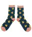 Miss Sparrow - Femme Chaussettes Canard Bambou | Douces Chaussettes Humour-3