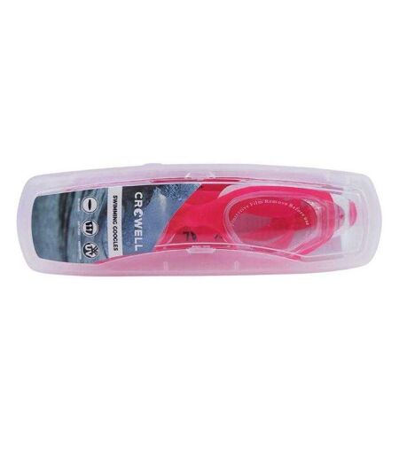 Childrens/kids Coral Swimming Goggles White Pink Crowell