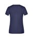 T-shirt Femme Bleu Marine James And Nicholson-2