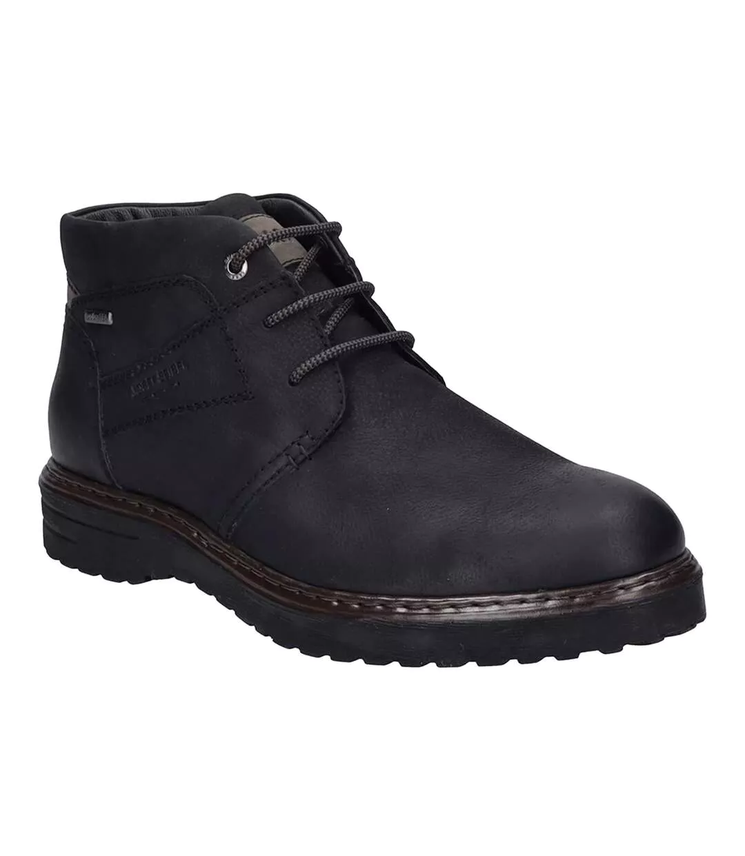 Bottines Chukka Erroll Homme Noir Josef Seibel-1