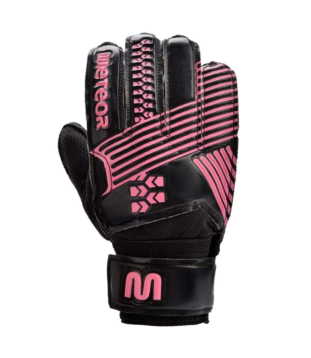 Gants De Gardien De But Catch Adulte Noir Meteor-1