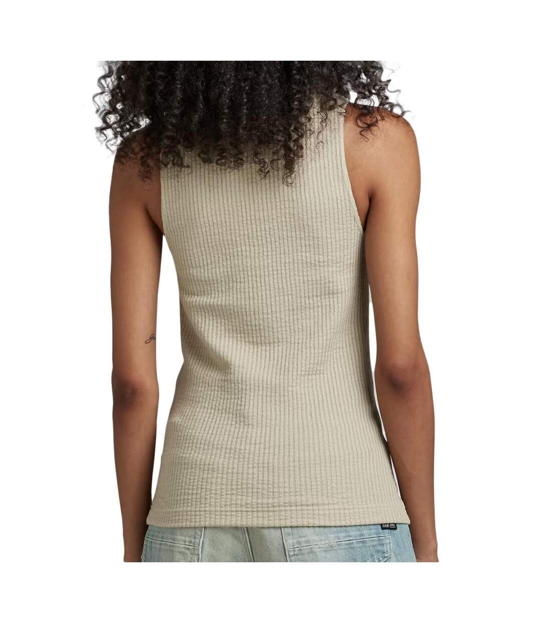 Débardeur vert femme g-star raw d23093-2