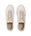Womens/ladies Baltimore Leather Low Trainers White Boss-3