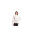 Veste Polaire Unie Et Texturée À Col Montant Feathery Femme Blanc Trespass-1