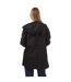 Womens/ladies Malou Coated Raincoat Black Vero Moda-2