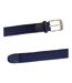Duke Mens Dani King Size Stretch Braided Belt (Navy) - UTDC186-3