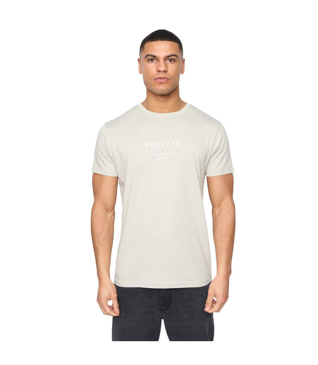 Pack of 5  Mens henstack t-shirt  multicoloured Henleys-3