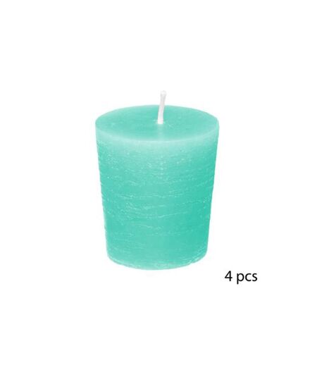 Lot de 4 Bougies Votives Parfumées Elea 48g Coco Citron