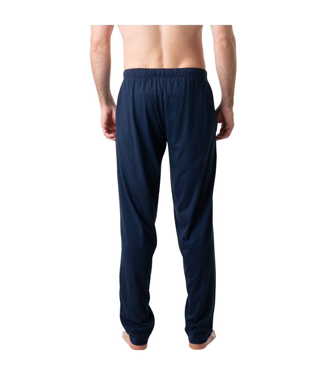 Pyjama long col rond homme Liberty Eminence-4