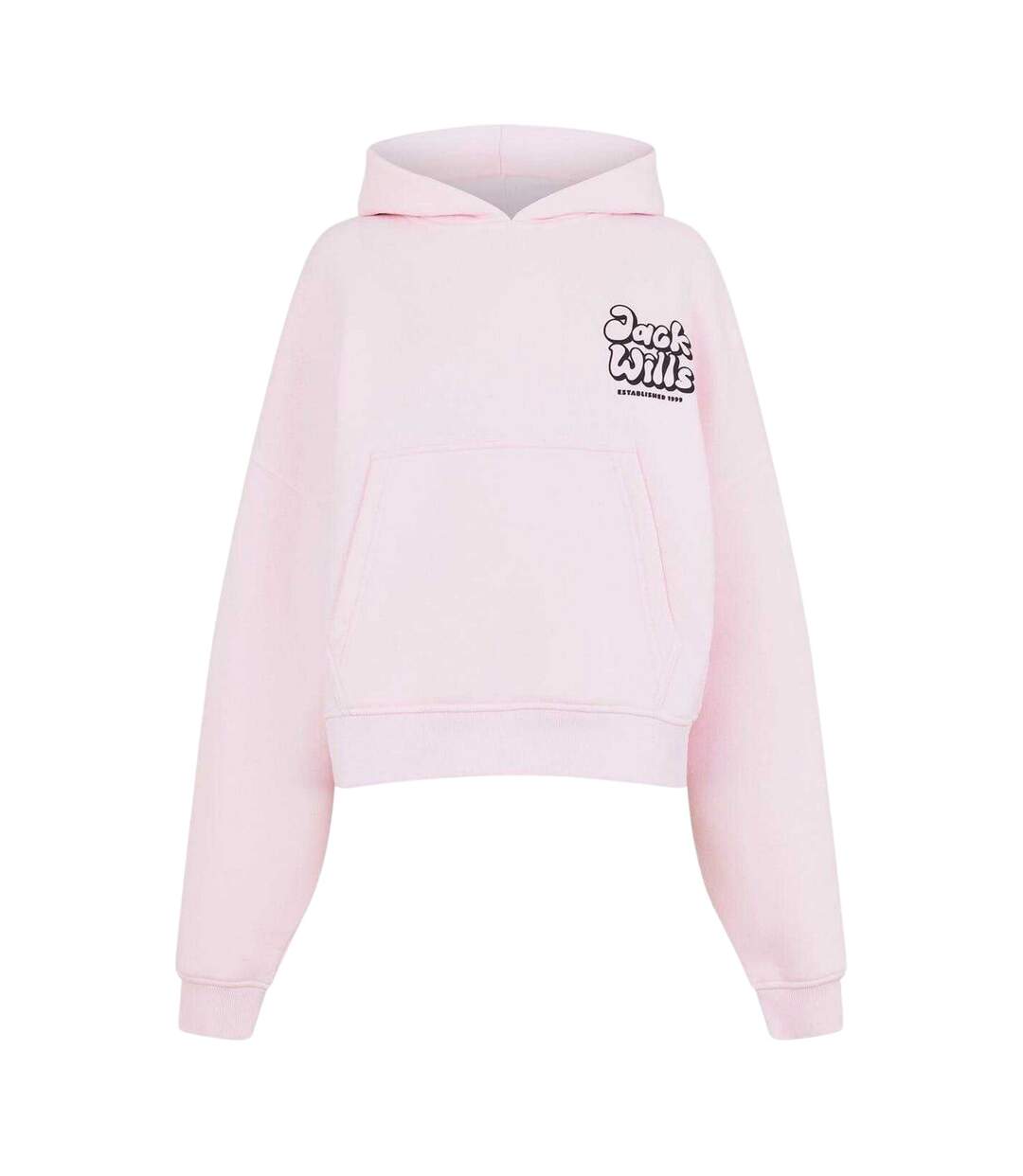 Sweat À Capuche Femme Rose Jack Wills-1