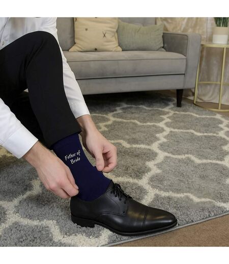 Sock Snob - 3 Paires Cadeau Père Du Marié Et Père De La Mariée Chaussettes