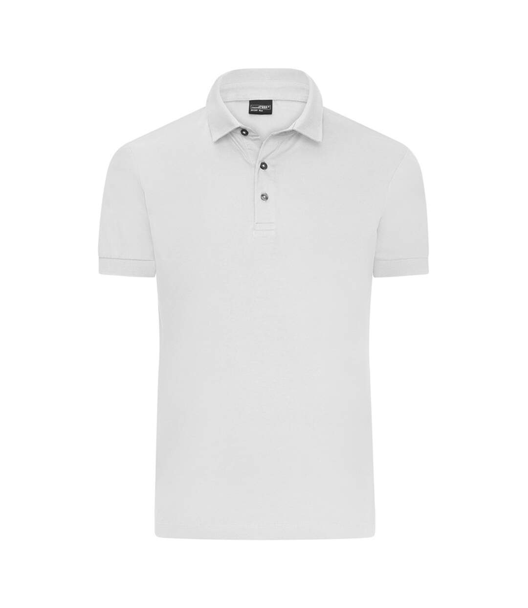 Polo Homme Blanc James And Nicholson-1
