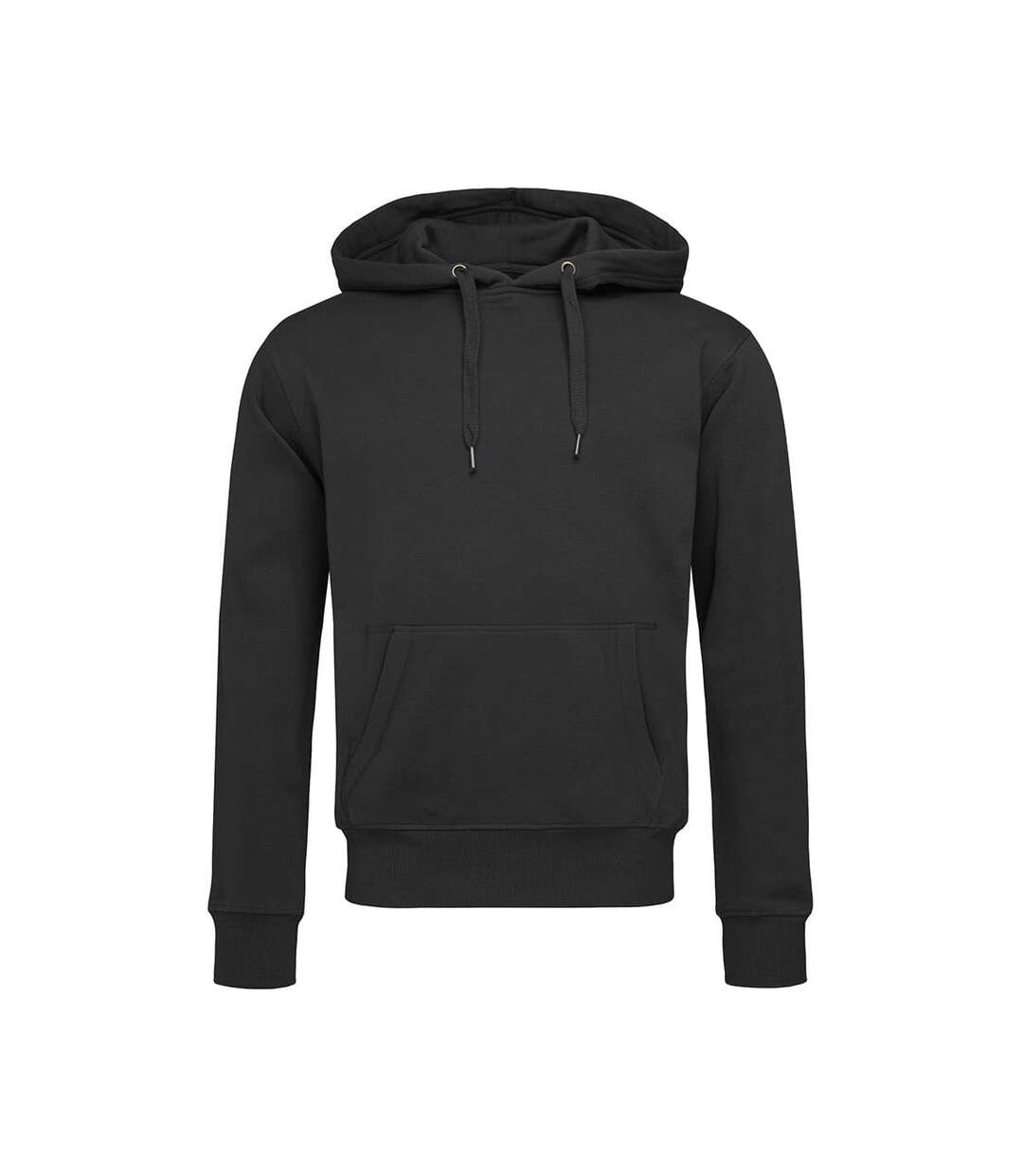 Mens active sweat hoody black opal Stedman