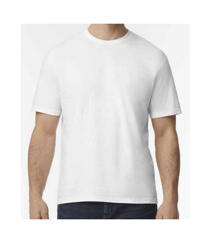 Gildan Mens Midweight Soft Touch T-Shirt (Mustard)