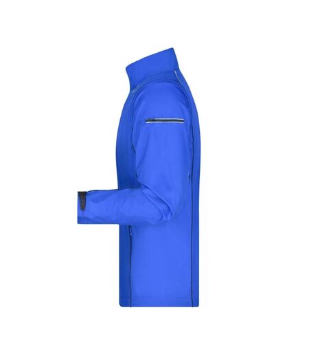 Veste Softshell Homme Bleu Nautique Bleu Marine James And Nicholson