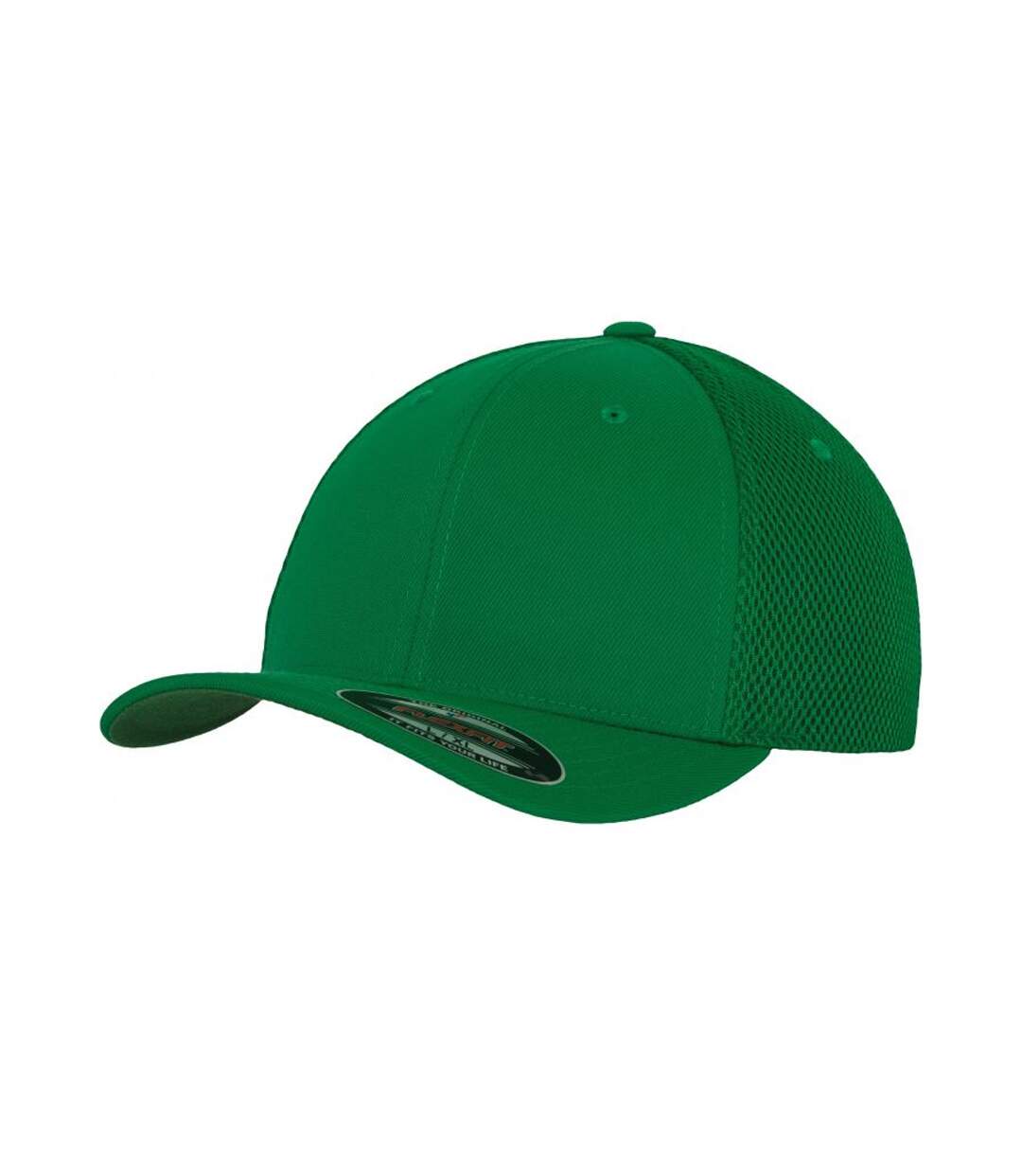 Casquette De Baseball Tactel Vert Flexfit-1