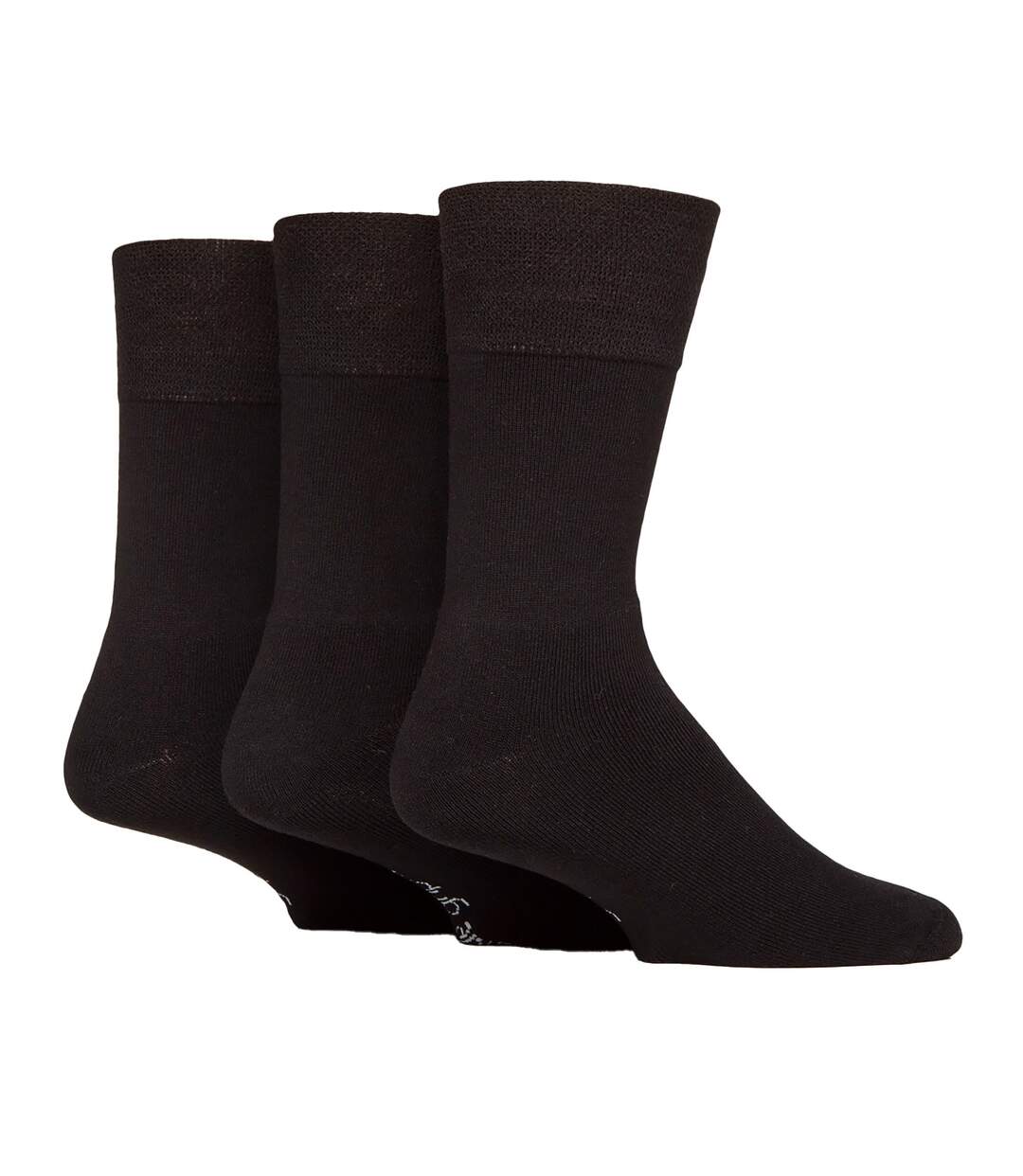 3 Pack Mens Bamboo Socks Soft Breathable Cushioned Crew Socks-1