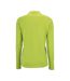 Womens/ladies Perfect Pique Long-sleeved Polo Shirt Apple Green SOLS-2