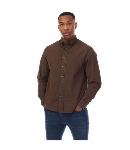 Chemise S-owen Homme Marron Boss