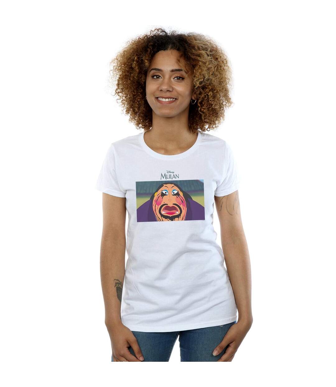 Disney - T-shirt MULAN THE MATCHMAKER - Femme (Blanc) - UTBI16073-2
