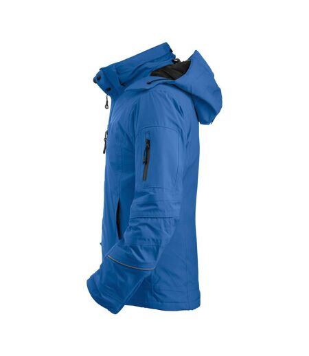 Mens Sanders Soft Shell Jacket Royal Blue Clique