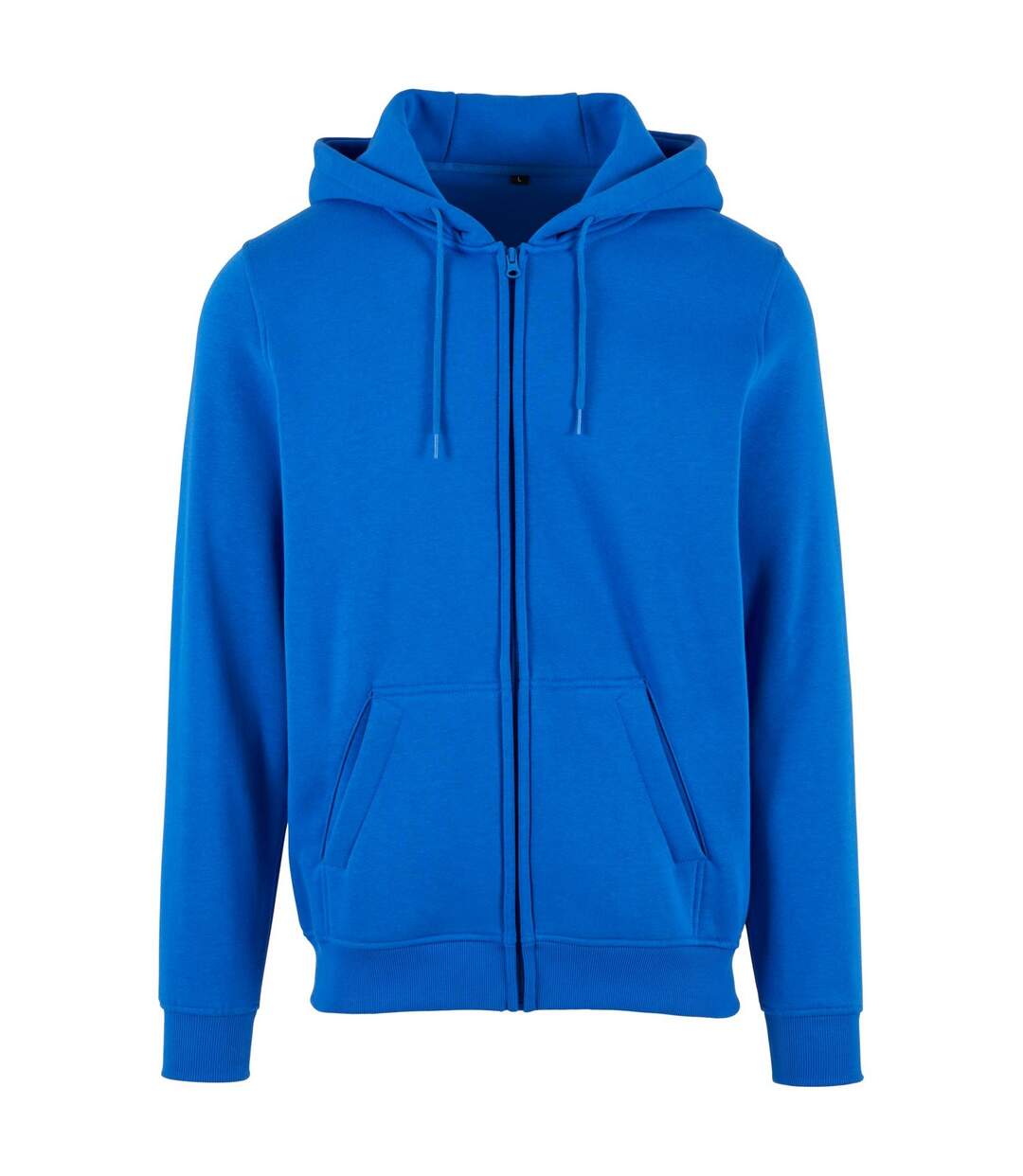 Veste À Capuche Homme Bleu Intense Build Your Brand-1