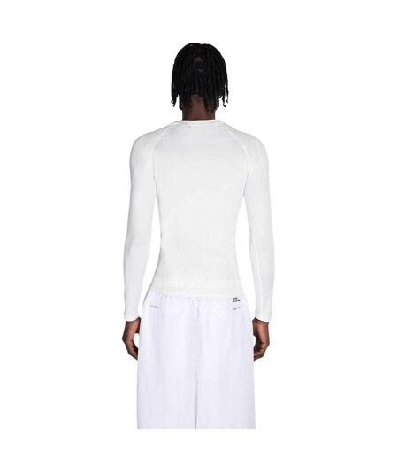 Mens Logo Raglan Long-sleeved T-shirt White No Fear