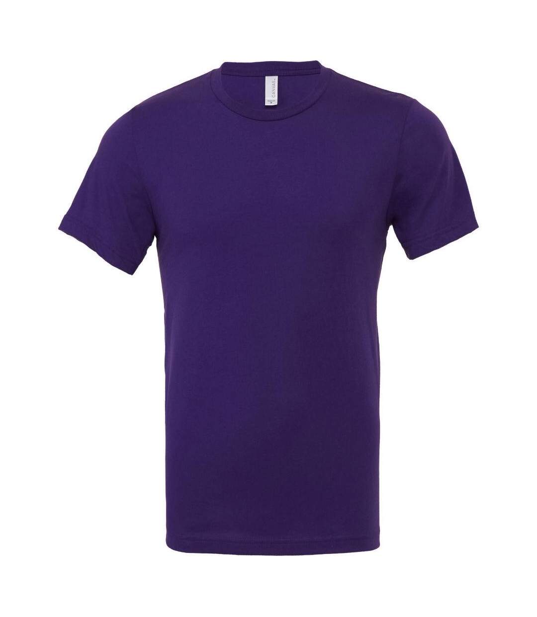 Canvas T-shirt Jersey Hommes Violet Bella + Canvas-1