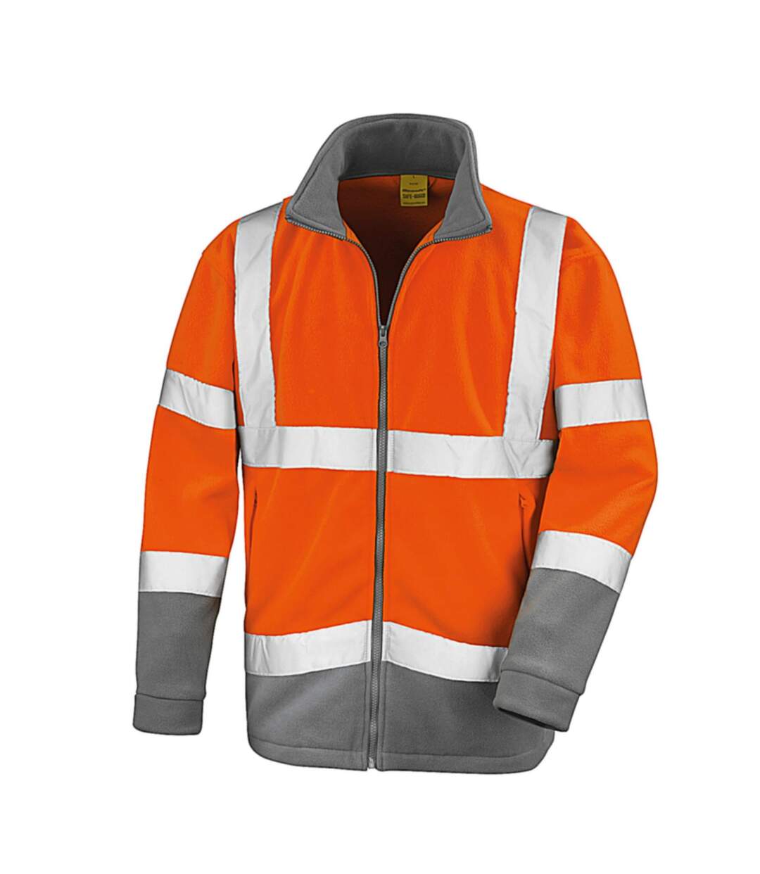 Veste polaire homme orange fluo SAFE-GUARD by Result-1