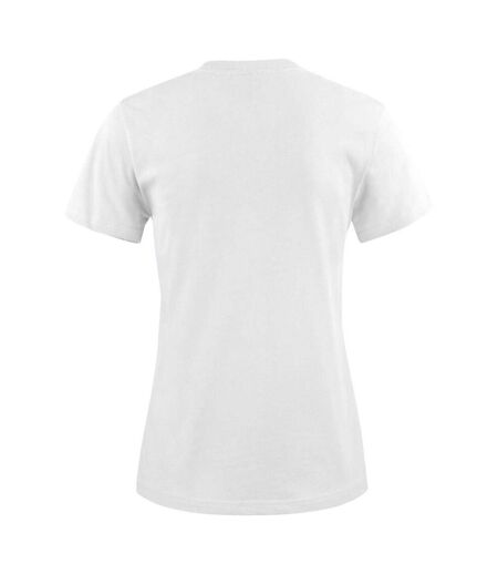 Womens/ladies Heavier Pro T-shirt White Printer